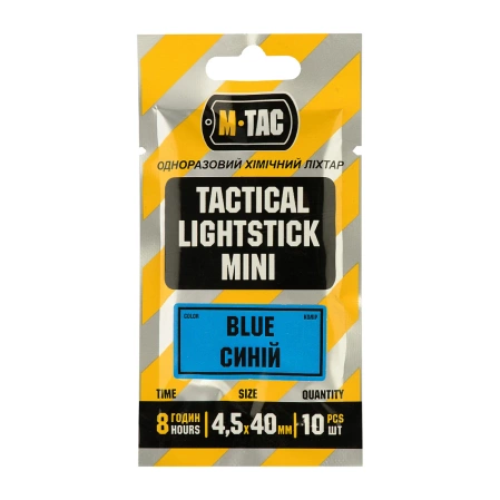 Światło chemiczne M-Tac 4,5x40mm, op. 10 szt. Blue (711500425-B)