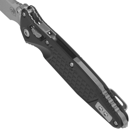 Microtech Socom Ram-Lok S/E Knife Black Frag Aluminum, Stonewashed M390MK by Tony Marfione (160RL-10FR)