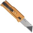 Reate EXO-U V2 Utility Knife Gold Speedhole Aluminum, Stainles Steel