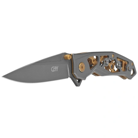 Herbertz Knife Gray Stainless Steel, Titanium Coated 420 (10000368)