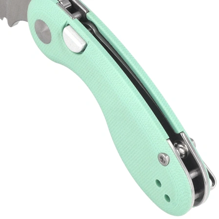 Kizer Microbe Knife Green G10, Satin 14C28N by Maksim Epifantsev (V2742A4)
