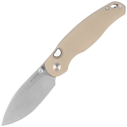 Kizer Phoca BD Knife Sand Aluminum, Satin 14C28N (V3781BDA2)