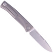 LionSteel Thrill Knife Grey Titanium, Satin M390 by Molletta (TL GY)