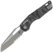 Microtech MSI S/E Knife Tiger Camo Tri-Grip Polymer, Apocalyptic P/S M390MK by Tony Marfione (210T-11APPMTRC)