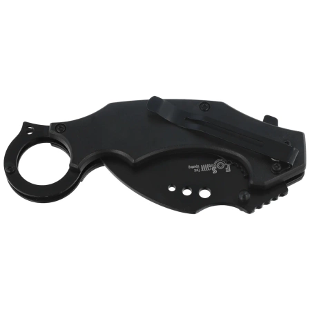 Nóż składany Martinez Albainox Training Karambit 3D Skull Black ABS, Blunt 3Cr13MoV (18713-A)
