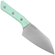 Microtech Santoku 6" Kitchen Knife Caribbean Blue G10, Stonewashed M390MK (3200-10CA)