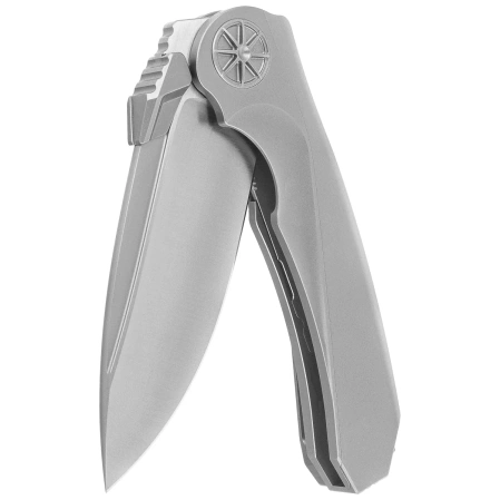 Nóż składany Rike Knife RK-Tissot 1-P Gray Titanium, Satin M390