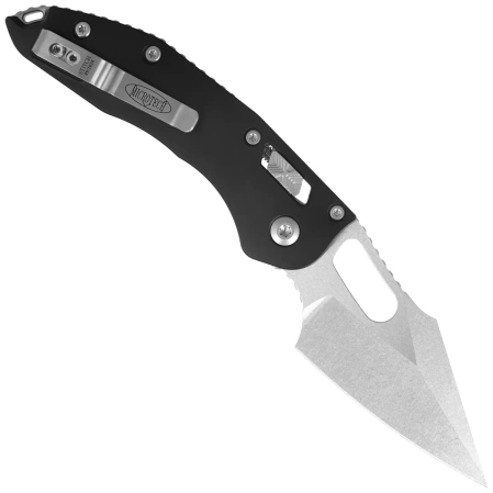 Microtech Stitch Ram-Lok S/E Knife Black Aluminium, Stonewashed M390MK by Borka Blades and Tony Marfione (169RL-10)