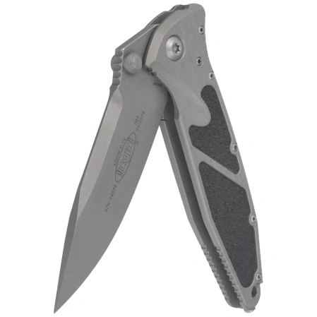 Microtech Socom Elite S/E-M Knife Natural Clear Aluminum, Apocalyptic M390MK by Tony Marfione (160-10APNC)