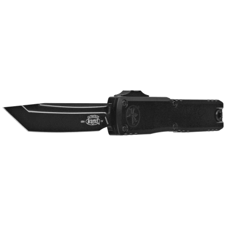 Nóż automatyczny OTF Microtech Ultratech Gen IV T/E Tactical Black Aluminium, Black DLC M390MK by Tony Marfione (11234-1T)