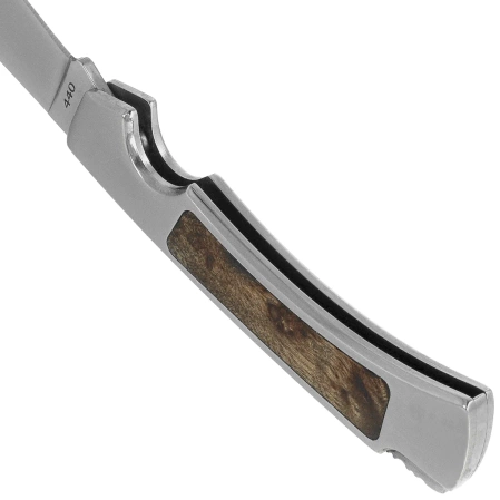 Nóż składany Tramuntana Decor Habitat Great Dane Root Wood/Steel, Mirror 440 (N93M)
