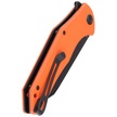 Nóż składany Kubey Flash KU158G Orange G10, Blackwashed AUS-10