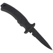 Nóż nurkowy MAC Torpedo 9 BE Black PP-TPE, Black Idroglider W 1.4060