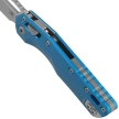 Nóż składany Microtech MSI S/E Blue Slab Side Aluminium, Stonewashed M390MK by Tony Marfione (210-10BL)