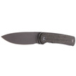 CIVIVI Stylum Dark Green Micarta, Gray Stonewashed by Ferrum Forge Knife Works (C20010B-C)