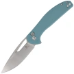 Nóż składany Bestechman Whalefin Blue G10, Stonewashed / Satin D2 (BMK18B)