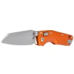 Microtech MSI Mini Ram-Lok S/E Knife Orange Fluted Aluminum, Stonewashed M390MK by Tony Marfione (210M-10FLOR)