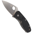 Spyderco Ambitious G-10 Black PlainEdge Knife (C148GP)