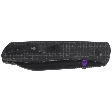 Nóż składany Kizer Renissance Black Micarta, Black PVD N690 by Caleb Waldman (V3698A1)