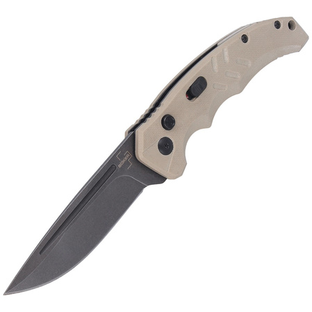 Nóż automatyczny Böker Plus Intention II Coyote G10, Stonewashed (01BO483)