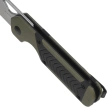 Kizer Mini Militaw Knife Black-Green G10, Satin Nitro-V by Jonathan Styles (V3634SA6)