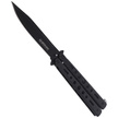 Nóż składany motylek Böker Magnum Balisong All Black (06EX402)