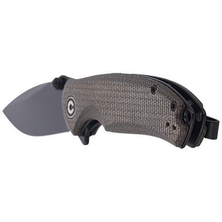 CIVIVI Knife Pintail Dark Green Micarta, Black Stonewashed (C2020C)