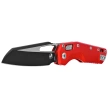 Microtech MSI S/E Knife Red Fluted Aluminum, Black M390MK by Tony Marfione (210-1FLRD)