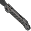 Nóż automatyczny Microtech LUDT Gen III S/E Signature Natural Clear Aluminium/Carbon Fiber, Black DLC M390MK by Tony Marfione (1135-1DLCTNCCFIS)