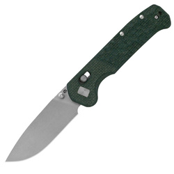 Maserin Frontier 634/MCV Knife Green Micarta, Stonewashed Nitro X7