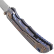 Spartan Blades Harsey Folder ''Babe'' Blue Titanium, Bronze HW, Satin MagnaCut by William W. Harsey (SF5BABE)