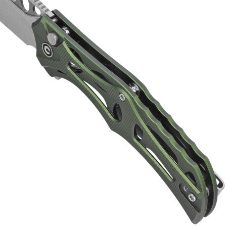 Civivi Biophase Knife Green Aluminum, Satin Nitro-V (C23083-1)