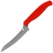Nóż kuchenny Spyderco Z-Cut Pointed Tip Red Polypropylene, Satin CTS BD1N (K14PRD)