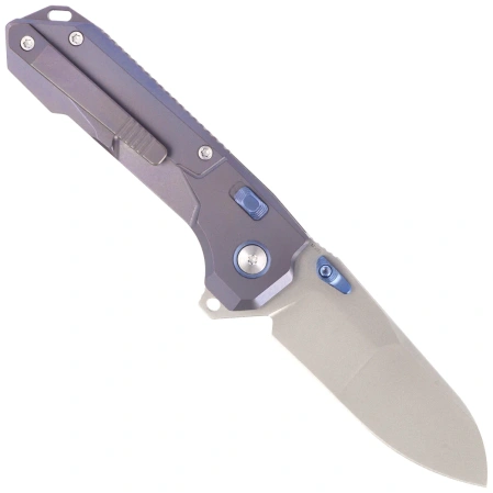 Nóż składany Remette Cosmic Blue Titanium, Pearlescent M390 (RTCO-TB)
