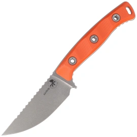 Microtech Akris S/E Knife Ember G10, Stonewashed M390MK by Tony Marfione (95-10EM-1)