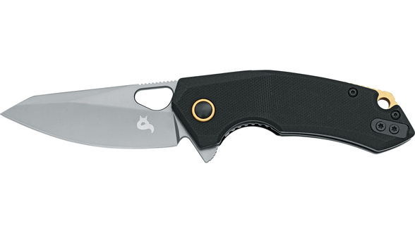 Nóż składany BlackFox The Corner Black G10, Grey Titanium 10Cr15CoMov (BF-787 G10B)