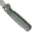 Nóż składany Bestech Slasher Green Micarta, Stonewashed D2 (BG56B-1)