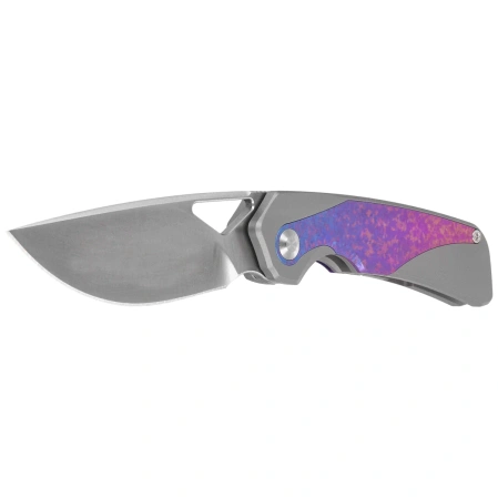 Nóż składany Kizer Topsail Silver-Blue-Purple Crystallized Titanium, Satin S45VN by Jonathan Styles (Ki3735A1)