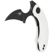 Bestech Strelit White G10, Black Stonewashed 14C28N by Ostap Hel Knife (BG52D)