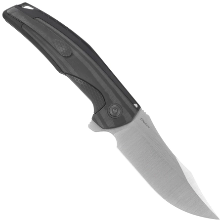 Reate Jack Jr. Knife Black Aluminium, Satin S30V (Jack Jr. BKAL SAT BKAL)