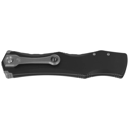 Microtech Halo Gen IV T/E Marfione Select OTF Knife Black Aluminum, Stonewashed M390MK by Tony Marfione (1151-10MS1)