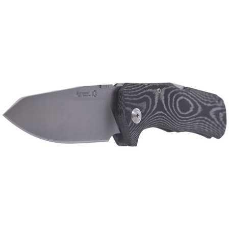 LionSteel TM1 Black Micarta, Satin Sleipner by Molletta (TM1 MS)