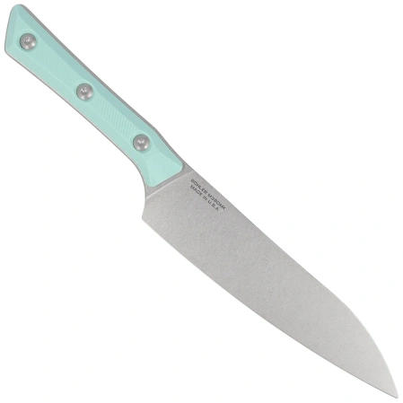 Microtech Utility Kitchen Knife Caribbean Blue G10, Stonewashed M390MK (3400-10CA)