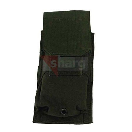 BlackHawk M4/M16 Single Mag Pouch (Holds 2) MOLLE Black - 37CL02BK