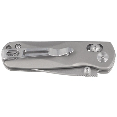 Nóż składany Bestechman Sprite Grey Titanium, Stonewashed/Satin M390 (BMK21A)