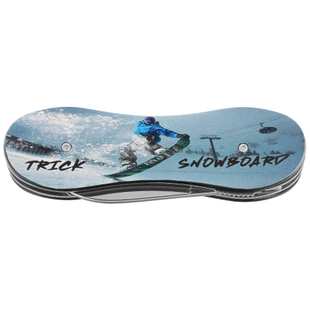 Nóż składany Third Decor Habitat Snowboarder Graphic Aluminium, Mirror 420 (TH-N119E)