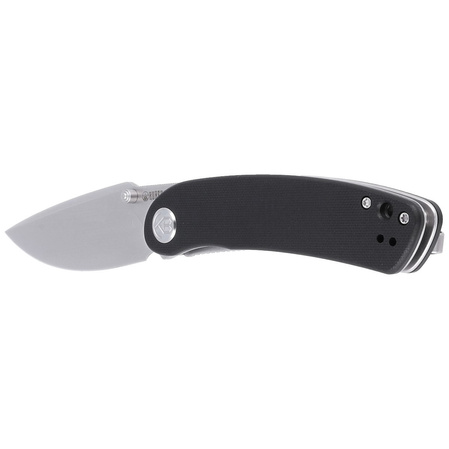 Kubey Knife Momentum, Black G10, Bead Blasted D2 by Sherif Manganas (KU344A)