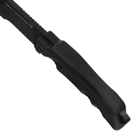 Nóż FOX Dino Tracker Black Forprene, Black N690Co by Black Roc Knives (FX-9CM08 B)