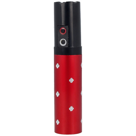 Lipstick Paralyseur 2 million volt stun gun with flashlight, Red (1202-RD)