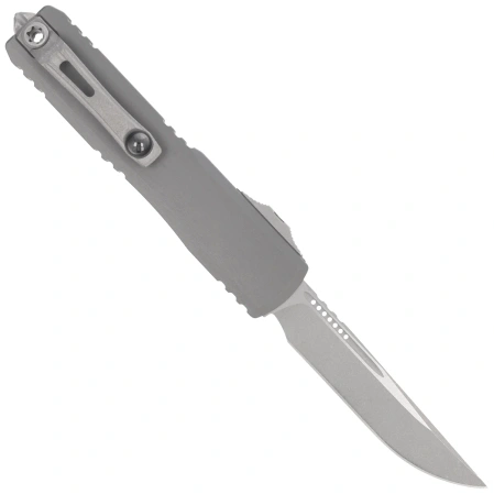 Nóż automatyczny OTF Microtech Ultratech Gen IV S/E Natural Clear Aluminium, Apocalyptic M390MK by Tony Marfione (11214-10APNC)